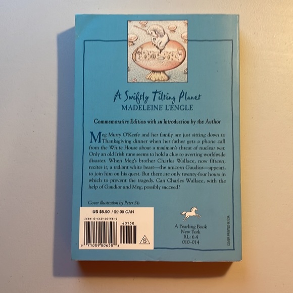 📚2/$6 A Swiftly Tilting Planet #3 in the Time Quintet Series - Picture 2 of 12